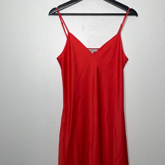 ALLSAINTS Hera Midi Slip Dress Sz M - Picture 8 of 14
